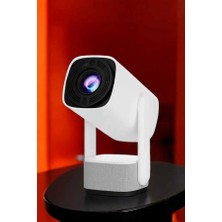 Dolapmix Şarjlı Projeksiyon Oyun Sinema Projektörü 4K Hd Görüntü Kaliteli Yeni Nesil