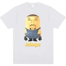Tarzsokak Beyaz Rapçi Kanye West Minye Komik Meme Hip Hop Vintage Tshirt