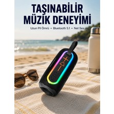 AKM Taşınabilir Bluetooth Hoparlör Kırmızı IP67 Su Geçirmez Yeni Nesil