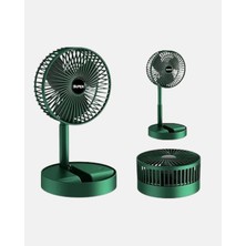 AKM Şarjlı Mini Fan Katlanabilir 3 Hız Ayarlı Taşınabilir Tasarımlı