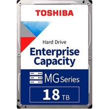 Toshiba 18TB 3.5" MG11ACA18TE Sata 3.0 7200 Rpm 7-24 Güvenlik-Ent Harddisk