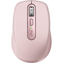 TeknoKapsül Logıtech 910-006931, Mx Anywhere 3s, Rose, Bluetooth, 8000DPI, Lazer, 6 Tuşlu, Usb-C Den Şarj Edilebilir, Mouse