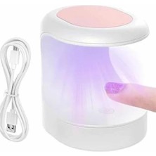 Homestead Seyehat Tipi Mini Oje Kurutucu Ultraviole Mor Işık Protez Tırnak Kurutucu