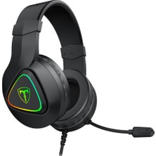 TeknoKapsül T-Dagger T-RGH306 Axls, 7.1 Surround Sound, Renkli Aydınlatma, 2.10MT USB Kablolu, Mikrofonlu, Gaming Kulaklık