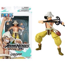 TeknoKapsül Anime Heroes One Piece Usopp Eklemli Figür