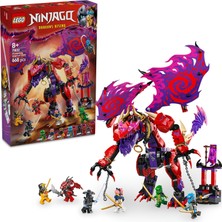 TeknoKapsül LEGO Nınjago Thunderfang Kaos Ejderhası 71832-8 Yaş ve Üzeri Kız ve Erkek Çocukları Için 6 Ninja Minifigürü Içeren Yaratıcı Oyuncak Yapım Seti, Çocuklar Için Doğum Günü Hediyesi Fikri (668 Parça)