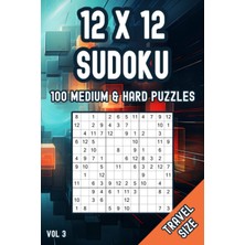 TeknoKapsül Independently Published Pocket Size 12X12 Travel Sudoku Medium & Hard: Fun Brainteasers For Adults & Clever Kids