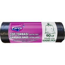 TeknoKapsül Parex Parex Professional Çöp Torbası Battal Boy 10'lu