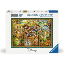 TeknoKapsül Ravensburger 1000P Puzzle En Güzel Disney Teması, Yapboz