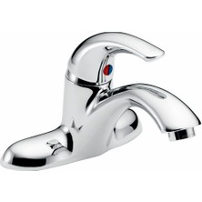 TeknoKapsül Delta Faucet 22C101, 6,9 x 6,7 x 6,9 Inç, Krom