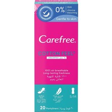 TeknoKapsül Carefree, Günlük Ped, Pamuklu, Parfümsüz, 20'li