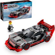 TeknoKapsül LEGO Speed Champions Audi S1 E-Tron Quattro Yarış Arabası 76921-9 Yaş ve Üzeri Çocuklar Için Koleksiyonluk ve Sergilenebilir Yaratıcı Oyuncak Model Yapım Seti (274 Parça)