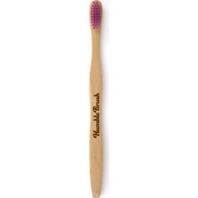 TeknoKapsül The Humble Co. The Humble Co Bambu Diş Fırçası Yetişkin Soft Yumuşak Lila