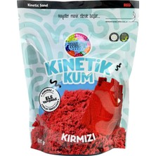 TeknoKapsül Kırmızı Kinetik Kum - 500 gr