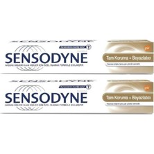TeknoKapsül Sensodyne Tam Koruma Beyazlatıcı Diş Macunu 50 Ml. 2'li Set