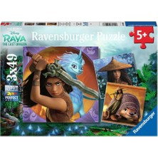 TeknoKapsül Ravensburger 3X49P Puzzle W. Disney Raya