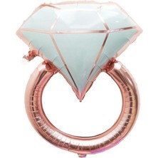 TeknoKapsül Beysüs Bride To Be Rose Gold Yüzük Folyo Balon