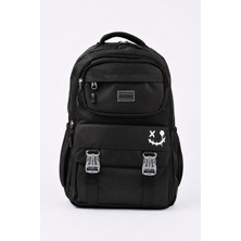 Wander Bag 7380 Kore Tarzı Çok Bölmeli, Geniş Iç Hacimli, Suluk Cepli Okul ve Günlük Sırt Çantası