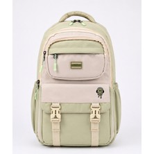 Wander Bag 7380 Kore Tarzı Çok Bölmeli, Geniş Iç Hacimli, Suluk Cepli Okul ve Günlük Sırt Çantası