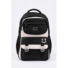 Wander Bag 7380 Kore Tarzı Çok Bölmeli, Geniş Iç Hacimli, Suluk Cepli Okul ve Günlük Sırt Çantası