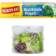 TeknoKapsül Koroplast Küçük Boy Buzdolabı Poşeti 40'lı Set, Bpa Içermez, Sızdırmaz Mutfak Buzdolabı Poşeti Küçük Boy 20X30CM, Meyve Sebze Yemek Gıda Saklama Torbası, Tekrar Kullanılabilir Mutfak Buzdolabı Torbası