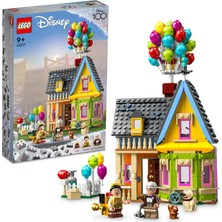 TeknoKapsül Lego® | Disney Pixar “yukarı Bak” Evi 43217-9 Yaş ve Üzeri Sinemaseverler Için Inşa Edilebilir ve Sergilenebilir Yaratıcı Oyuncak Yapım Seti (598 Parça)