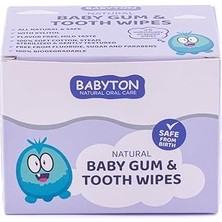 TeknoKapsül Babyton Doğal Diş ve Damak Temizleme Mendili