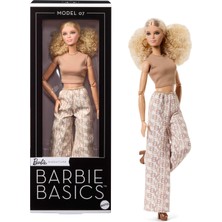 TeknoKapsül Barbie Basics 07 Siyah Uzun Saçlı JJX26