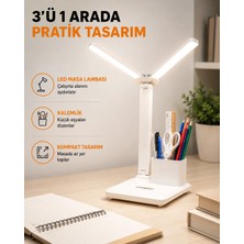 Beta Moda Hub LED Işıklı Masa Lambası – Göz Yormayan, Kısılabilir ve Esnek Başlıklı Yeni Nesil