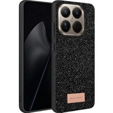 Bezos Mi 15T Pro Bright Simli Kapak - Siyah
