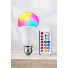 Beta Moda Hub Renk Değiştirebilen Rgb Işıklı LED Ampul A+Enerji 10 Watt LED Işık
