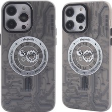 Bezos Apollo Magneticsafe Desenli Kapak - Apollo Siyah - 1
