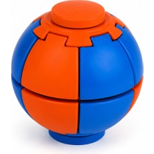 Qlayer Spinner Ball Dönen Stres Topu – El Egzersizi ve Rahatlatıcı Oyuncak