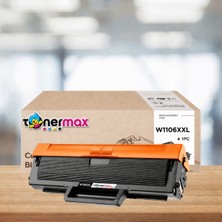 tonermax Hp 106XXL W1106XXL Muadil Toner - Çipli ( Süper Yüksek Kapasite )/ 107A / 107W / Mfp 135W / Mfp 137FNW