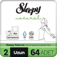 TeknoKapsül Naturel Günlük Ped 64 Lü