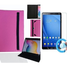 Samsung Galaxy Tabs (SM-T800) 10"  Tablet Uyumlu  Üniversal Kapaklı Tablet Kılıfı ve Nano Ekran Koruyucu