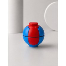 Qlayer Spinner Ball Dönen Stres Topu – El Egzersizi ve Rahatlatıcı Oyuncak