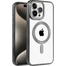 TeknoKapsül iPhone 14 Pro Max Kılıf Kronos Magsafe Kapak - Siyah