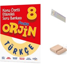 Fenomen Yayıncılık 8.sınıf Orjin Türkçe Konu Özetli Soru Bankası Lgs 2027+ÇÖZÜM Ayracı+Telefon Ayracı