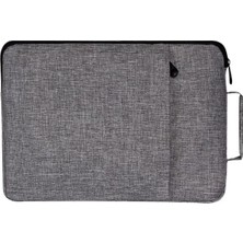 Lenovo A8-50 (3g) - 8" Tablet Uyumlu Gri 12.9 Inç Tablet Kılıfı Çantası