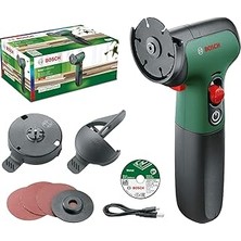 TeknoKapsül Bosch Home And Garden Akülü Easycut & Grind Kompakt Kesme ve Taşlama Makinesi (2.0 Ah Akü, 7.2 Volt, Karton Kutuda)