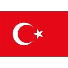 Vatan Türk Bayrağı Polyester 20X30CM (10 Lu Paket) Kt VT0101