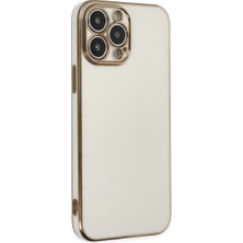 TeknoKapsül iPhone 14 Pro Max Kılıf Volet Silikon - Beyaz