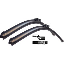 TeknoKapsül Maxtel Silecek Süpürgesi Ön Muz Tipi 650MM+380MM 26"+15" Fiat 500L 12, Ford Fiesta Vii 08-12 Max 121 02 355