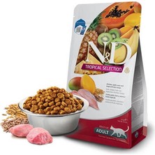 TeknoKapsül N&d Tropical Selection Tavuklu ve Tropikal Meyveli Yetişkin Kedi Maması 1,5 kg