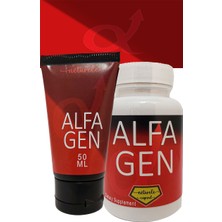 TeknoKapsül Asimox Alfa Gen 3 Effect Erkeek Perforrmans 30 Adet Kapsül ve 50 ml Cream Set