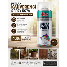 Akfix Parlak Sprey Boya 400 ml Iç ve Dış Cephe Için Üstün Kapatıcılık Mükemmel Yüzey Tutunması