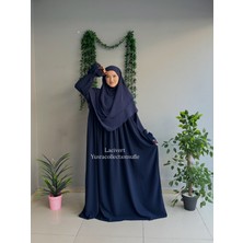 Yüsra Collection Erva Abaya ve Kısa Sufle 2'li Takım