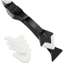 TeknoKapsül Jouis Fayans Derz Temizleyici Silikon Kazıyıcı ve Slikon, Derz,alçı Sürme Aparatı 3 Ü 1 Arada Sıyırıcı ve Uygulayıcı Aparat