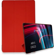 TeknoKapsül iPad Air 5 (2022) Kılıf Tablet Smart Kılıf - Kırmızı